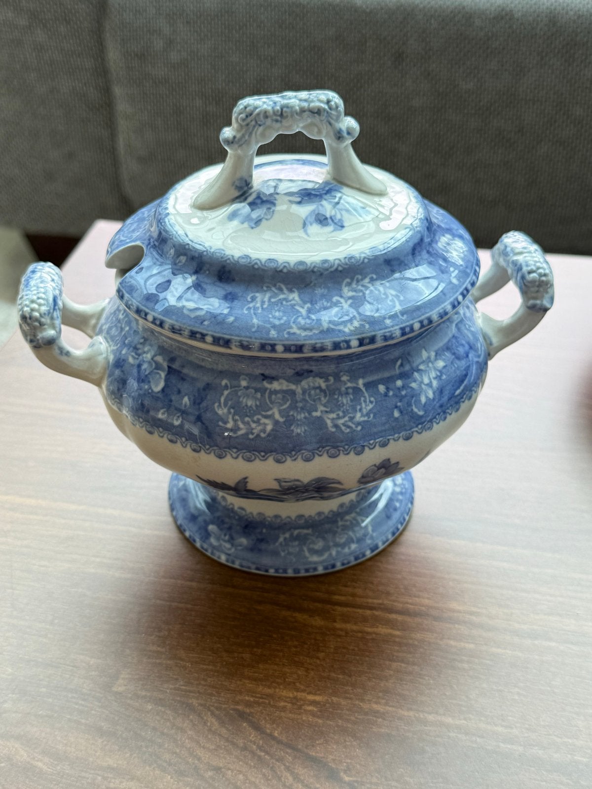 Spode's Camilla Copeland England: 4 diepe borden & sauskom, Antiek en Kunst, Ophalen of Verzenden
