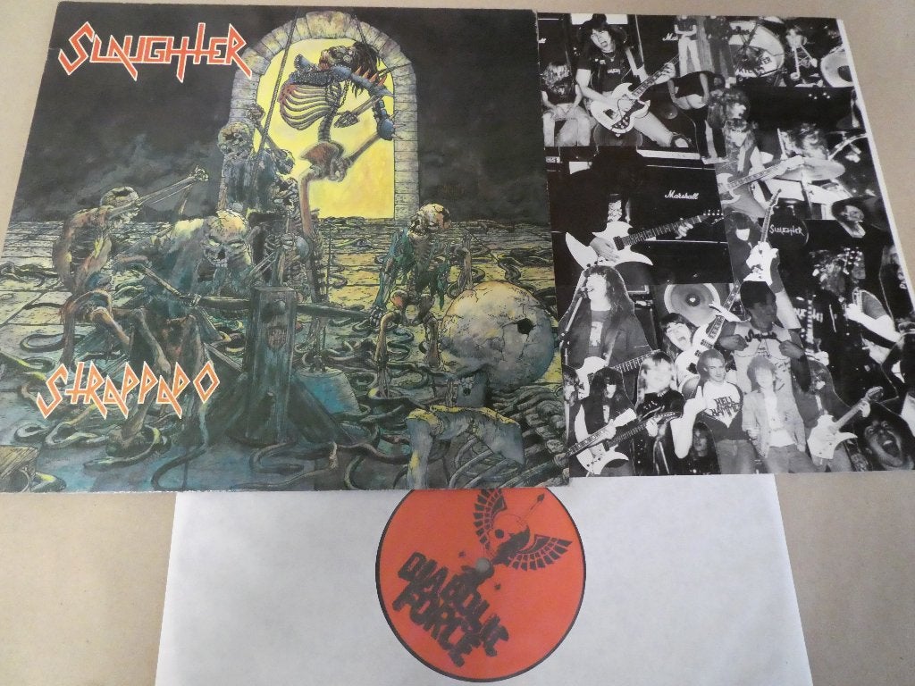 Slaughter – Strappado (1987), LP, Death metal, Verzenden, Zo goed als nieuw