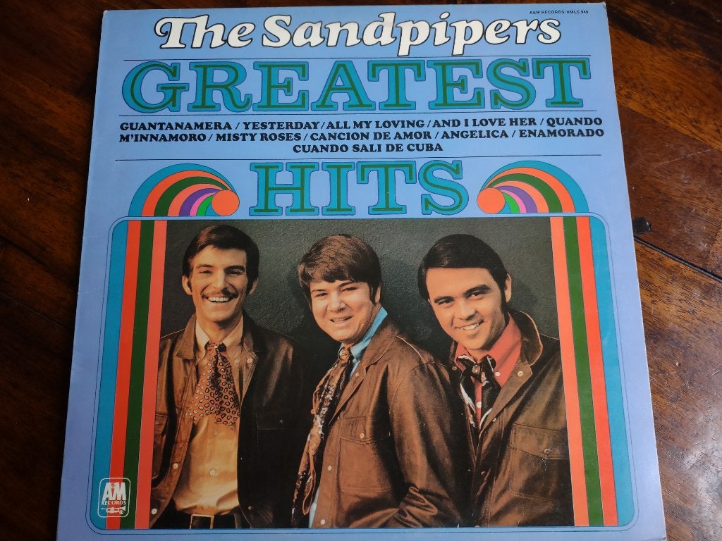 LP - The Sandpipers Greatest Hits, Ophalen of Verzenden, Zo goed als nieuw, Pop, LP