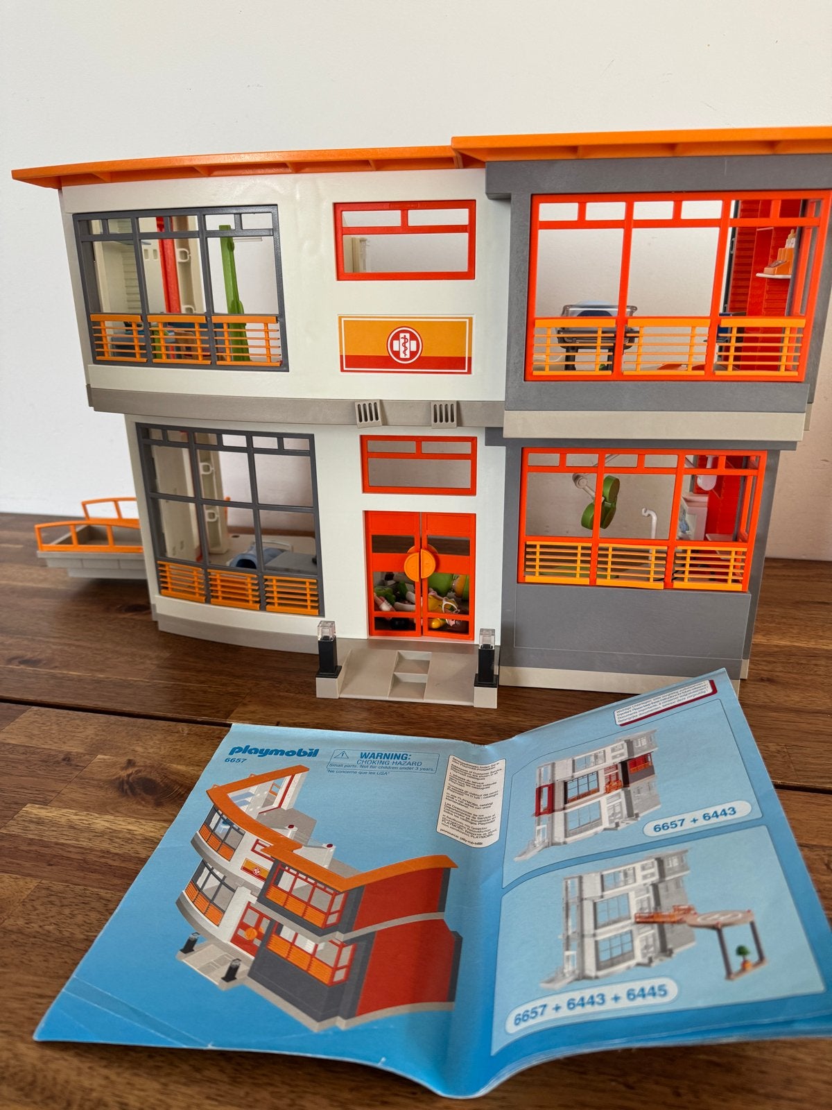 Playmobil Ziekenhuis 6657 - kinderziekenhuis, Ophalen of Verzenden, Gebruikt