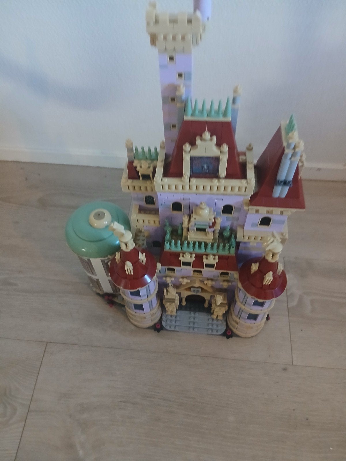 Nep Lego Kasteel / Poppenhuis belle en beest, Ophalen, Gebruikt, Overige merken