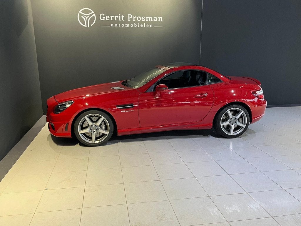 Mercedes-Benz SLK-klasse 55 AMG V8 422pk | 19k km | Magic Sk, Auto's, Automaat, 5461 cc, Achterwielaandrijving, Gebruikt