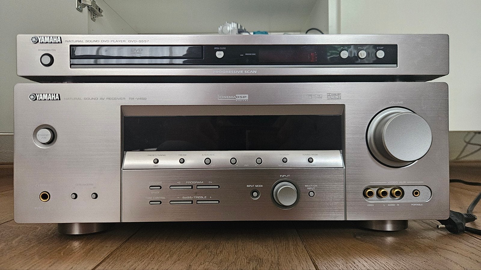 Yamaha Home Cinema Set: Receiver, DVD-speler, 5.1 Speakers, Ophalen, Gebruikt, 5.1-systeem, Dvd-speler