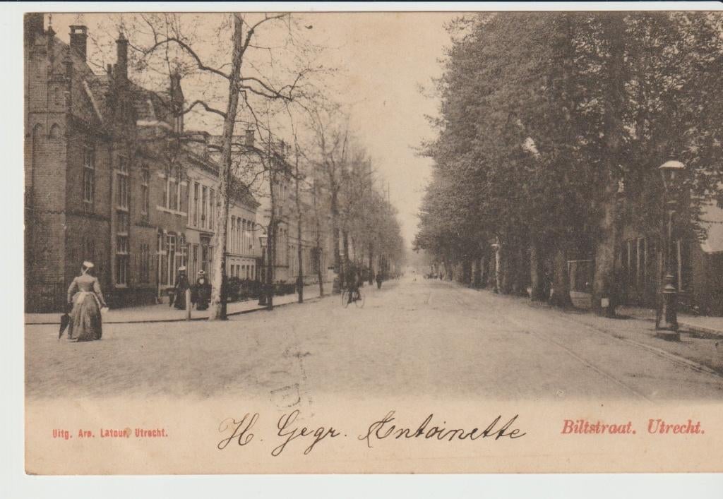 Utrecht Biltstraat, Ophalen of Verzenden, Voor 1920, Gelopen, Utrecht