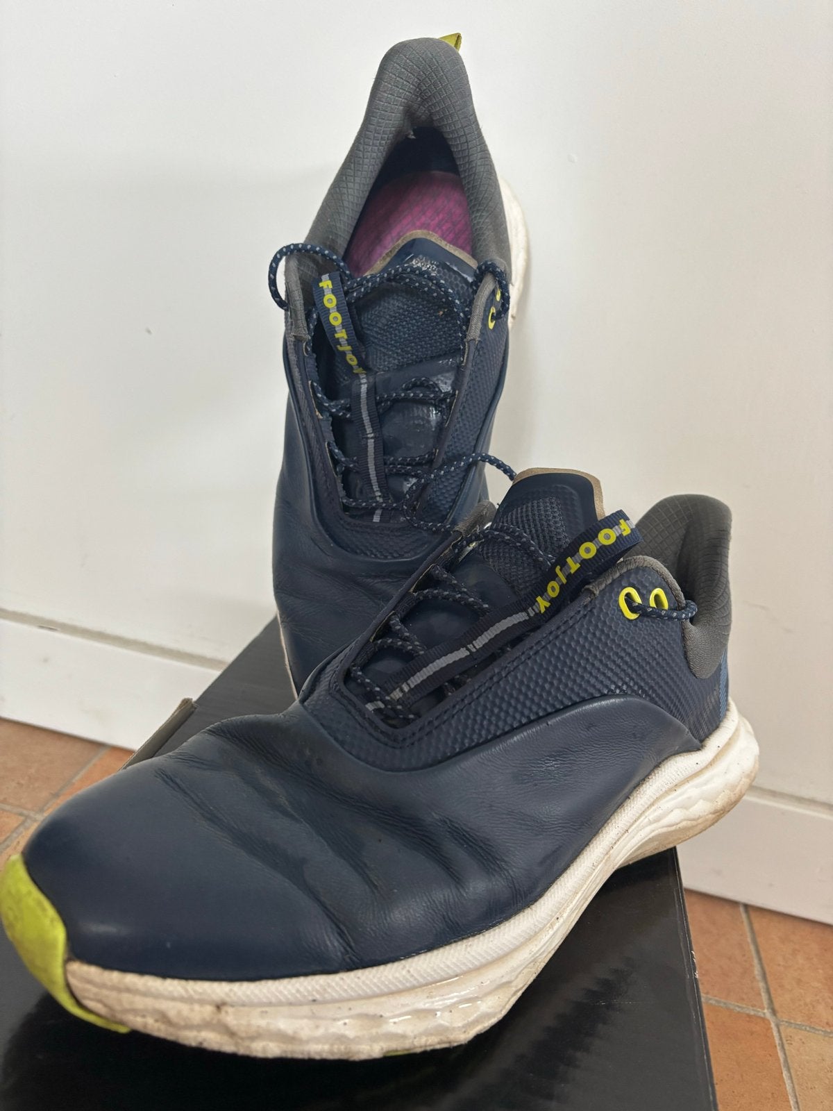 FootJoy Quantum golfschoenen - Maat 44, Ophalen of Verzenden, Gedragen, Blauw, Sneakers of Gympen