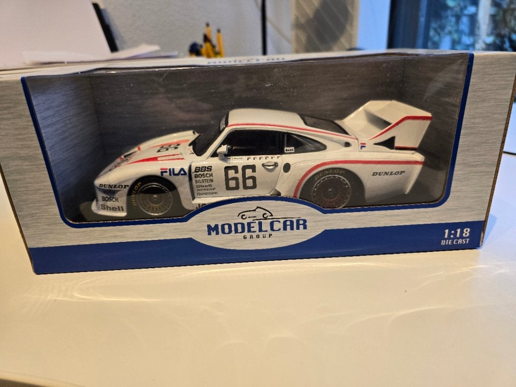 Porsche 935 nr 66 1/18, Hobby en Vrije tijd, Modelauto's | 1:18, Ophalen of Verzenden, Nieuw, Auto, Overige merken