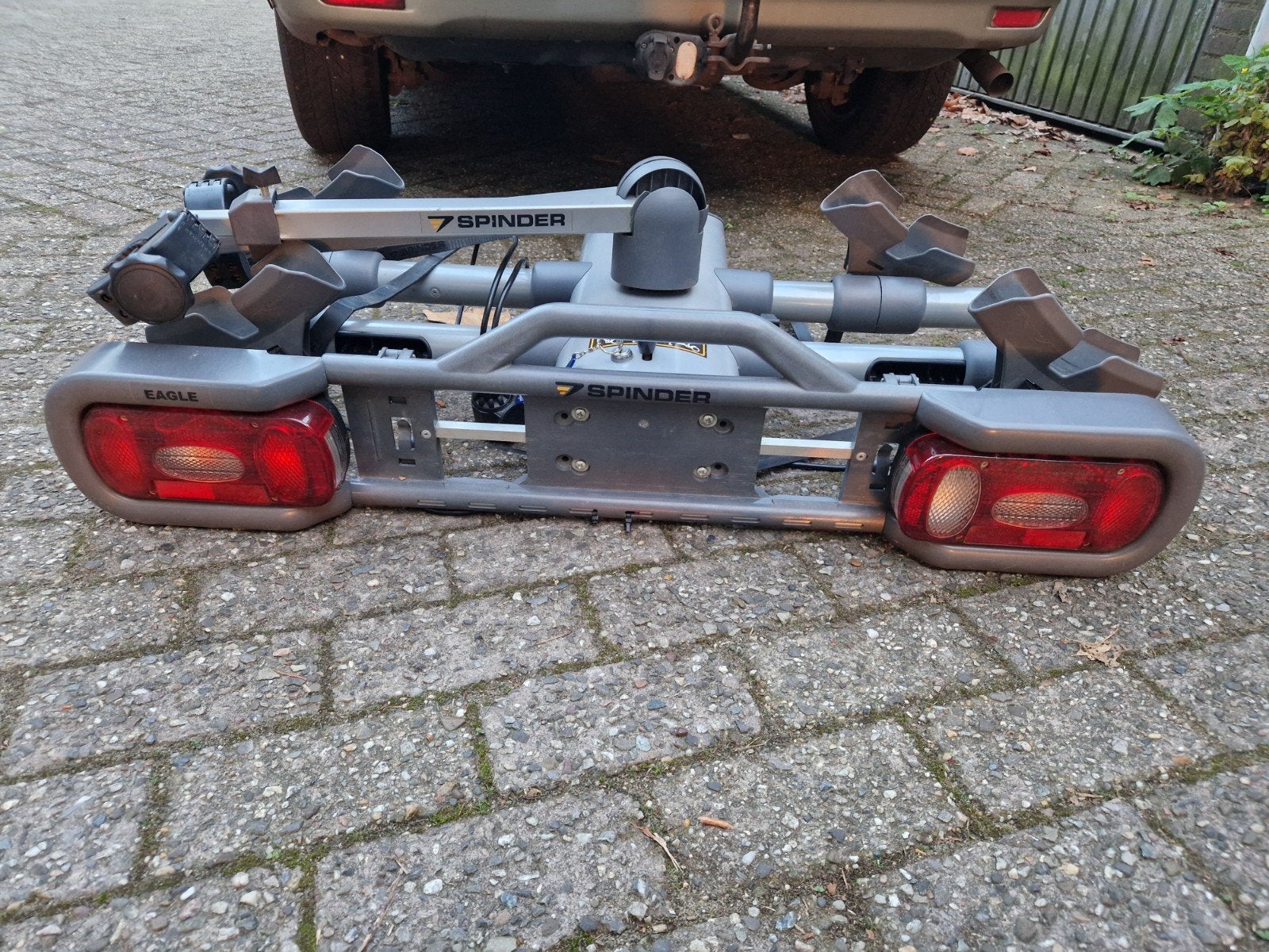 Spinder Eagle fietsendrager voor 2 fietsen, Ophalen of Verzenden, 2 fietsen, Zo goed als nieuw, Trekhaakdrager