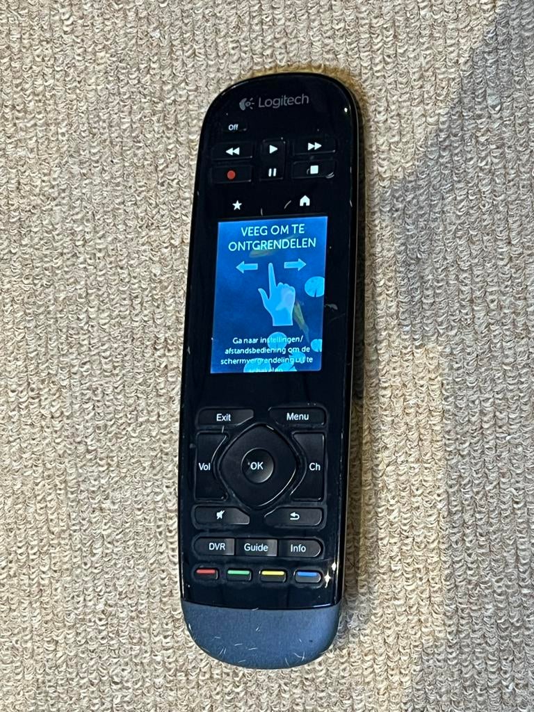 Logitech Harmony Touch afstandsbediening met lader, Audio, Tv en Foto, Afstandsbedieningen, Game console, Gebruikt, Universeel