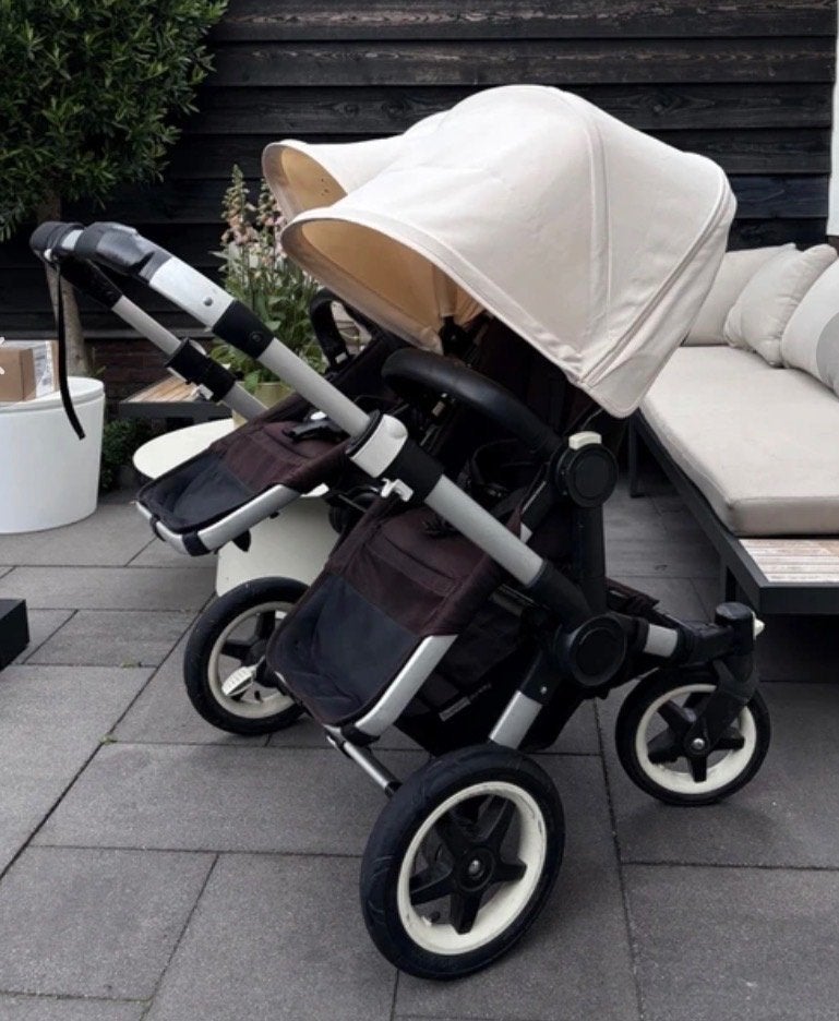 Bugaboo donkey  sjieke kleur combo, Ophalen, Zo goed als nieuw, Bugaboo, Verstelbare duwstang