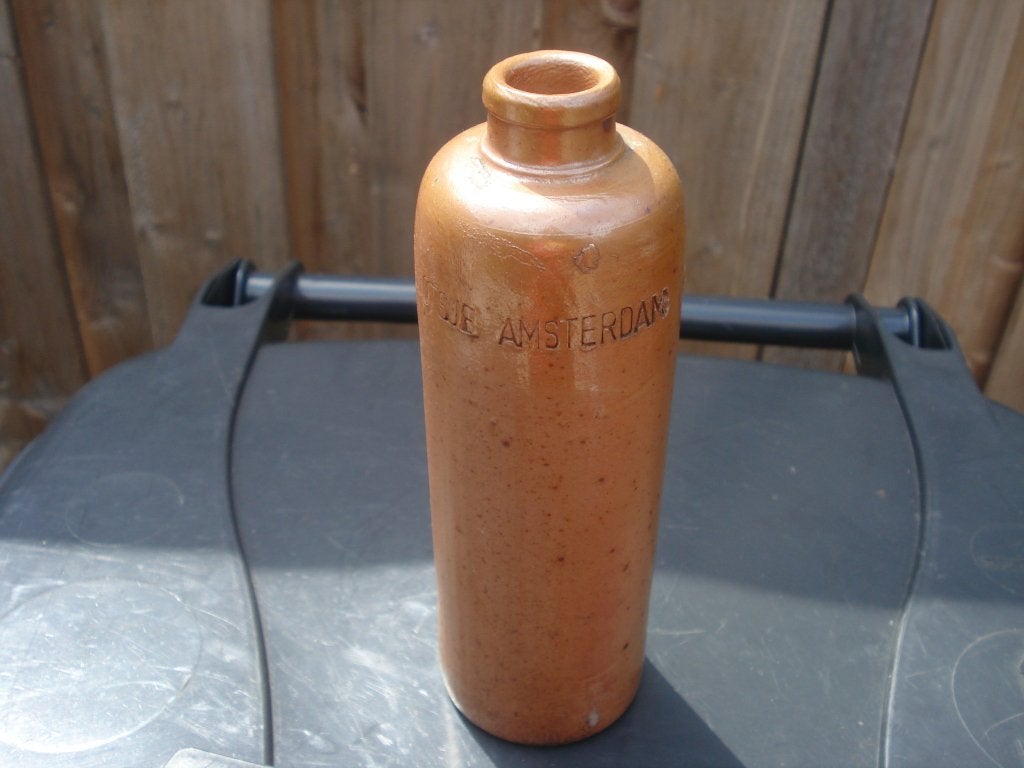 oud stenen kruikje BOLS Amsterdam, Antiek en Kunst, Ophalen of Verzenden
