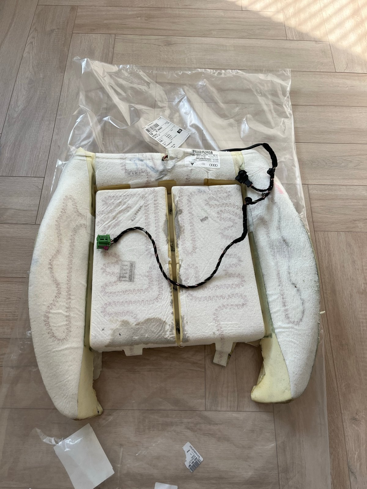 Audi A6 C7 S-line Bestuurdersstoel Zitting met Stoelverwarmi, Auto-onderdelen, Interieur en Bekleding, Ophalen of Verzenden, Gebruikt
