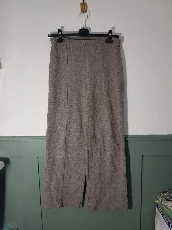 Zara Knit Co-ord Set (Trui & Broek) - Maat M, Maat 38/40 (M), Fashiontiek, Bruin, Zara