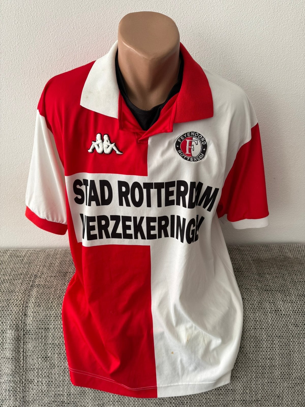 Vintage Feyenoord  voetbalshirt - Kappa XXL, Ophalen of Verzenden, Gebruikt, Feyenoord, Shirt