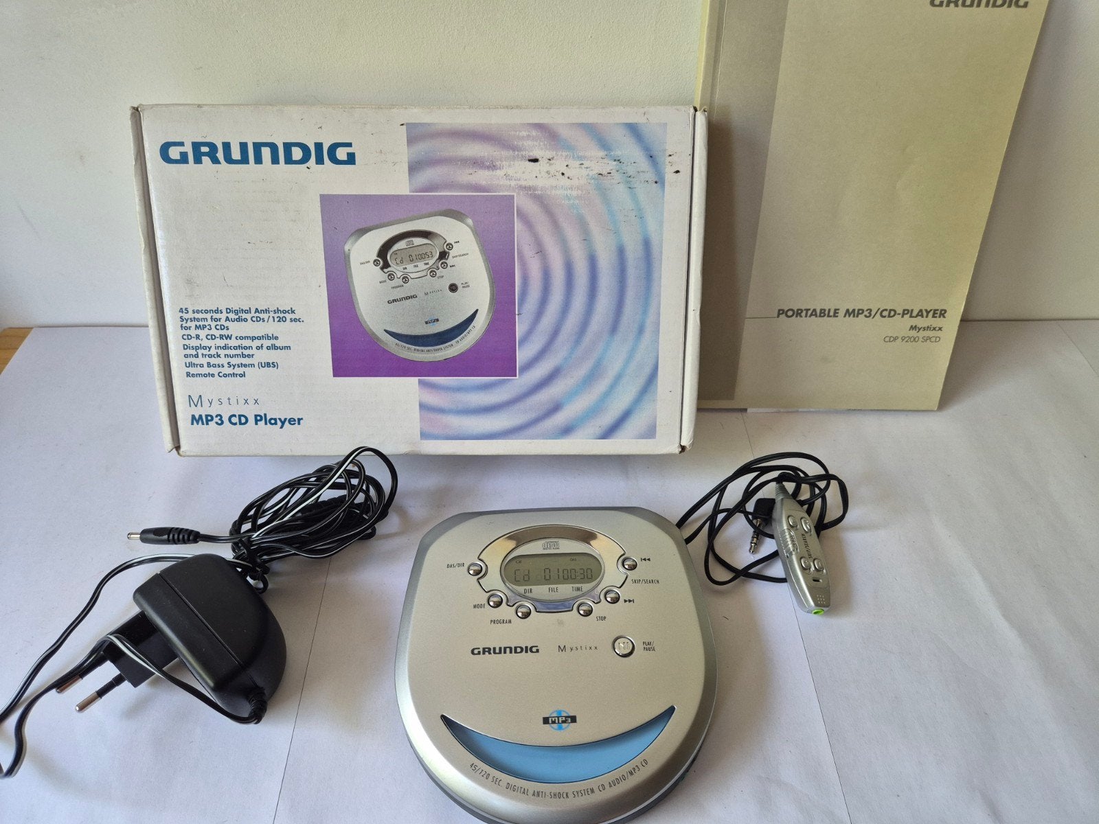 Grundig CD Speler Discman - Volledig getest - Werkt Perfect, Ophalen of Verzenden, Zo goed als nieuw, Overige merken, Draagbaar