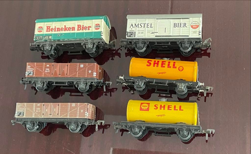 Fleischmann HO Wagons (foto's kijken!), Gebruikt, Gelijkstroom, -, Fleischmann
