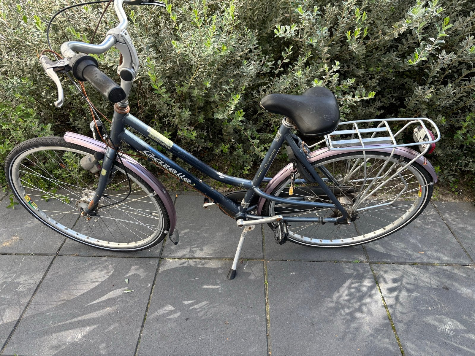 Gazelle damesfiets - Gebruikt, maar functioneel, Ophalen, Velgrem, 50 tot 53 cm, Gazelle