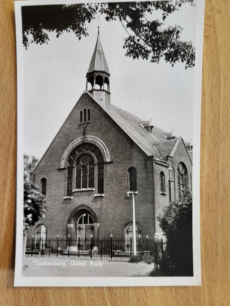 ansicht Bunschoten Spakenburg Kerk, Ophalen of Verzenden, Voor 1920, Utrecht