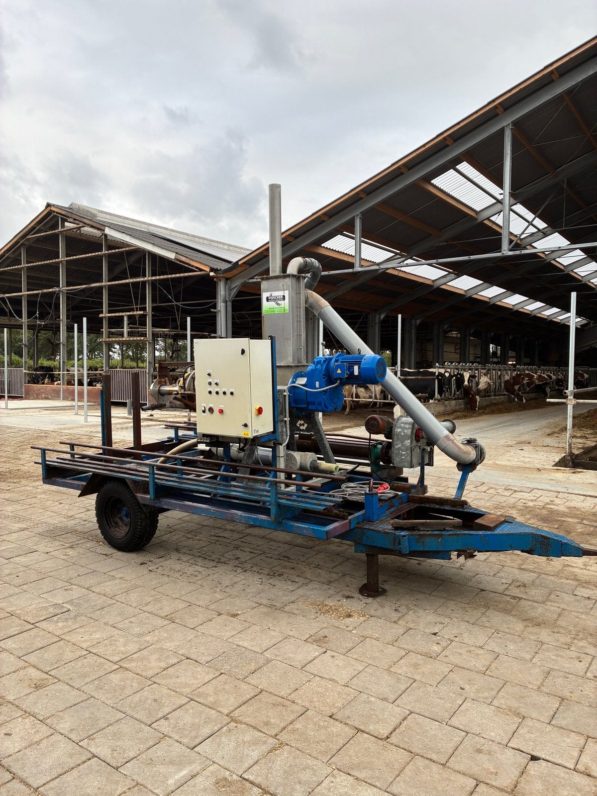 Mobiele Sepcom mestscheider, Zakelijke goederen, Ophalen of Verzenden, Veehouderij, Gewasbescherming en Bemesting