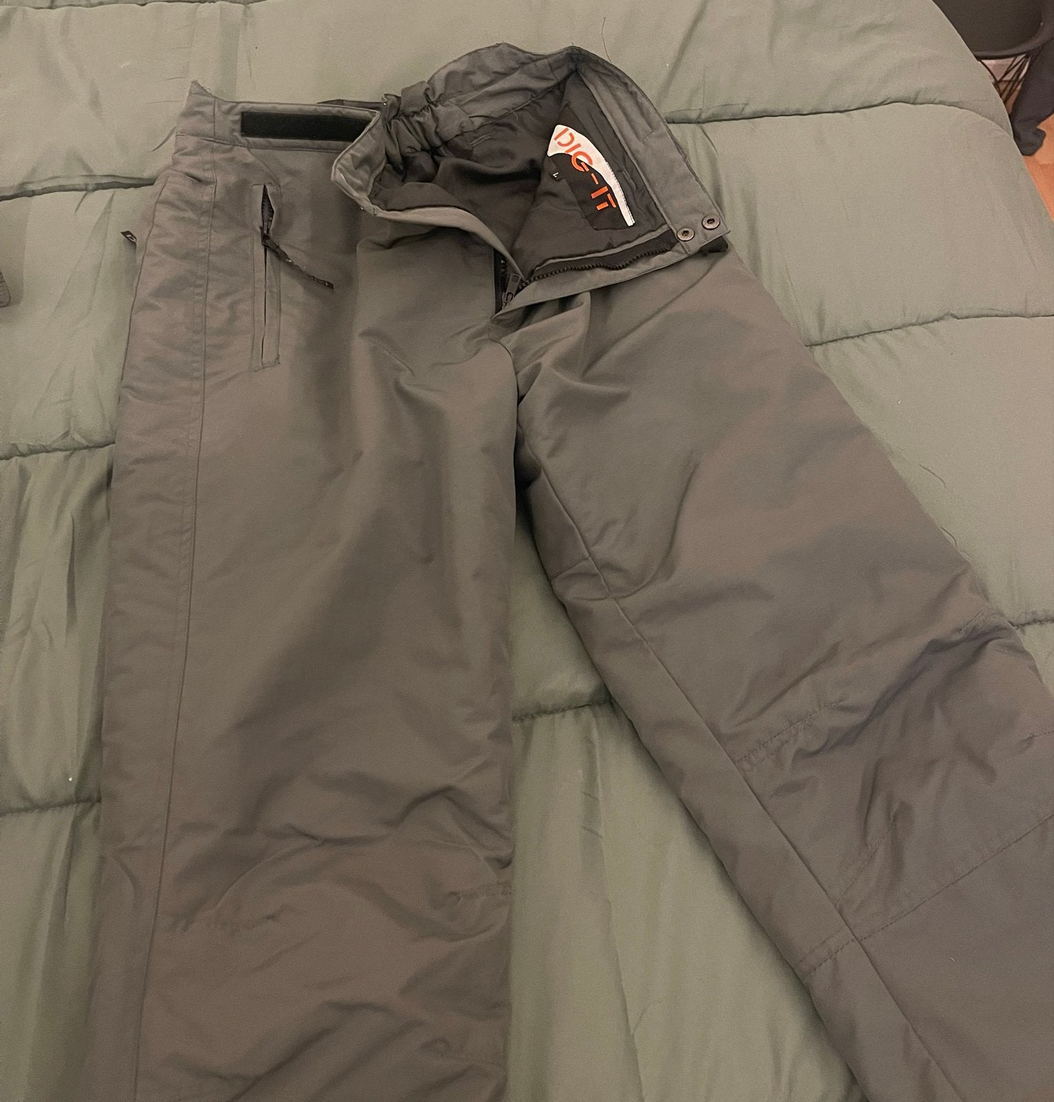 Waterdichte skibroek maat L, Ophalen of Verzenden, Zo goed als nieuw, Broek