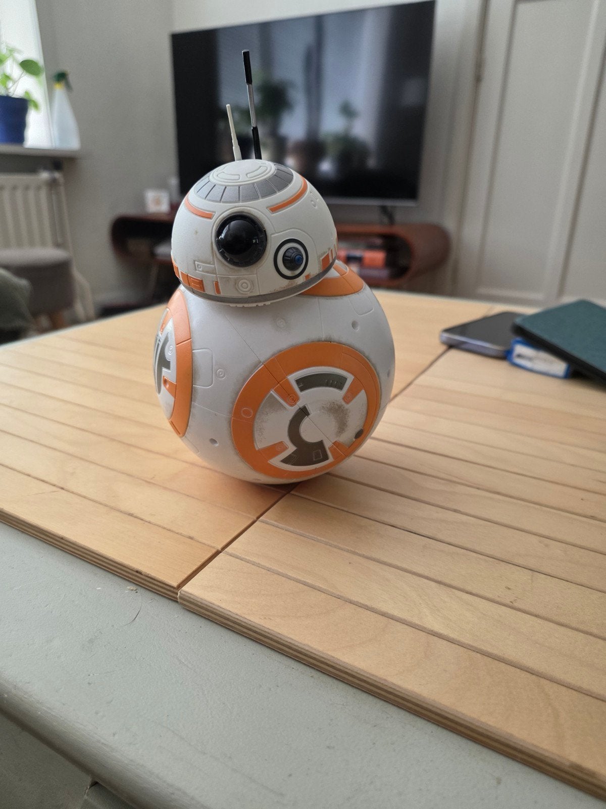 Star Wars BB-8 Droid met afstandsbediening, Verzamelen, Star Wars, Ophalen of Verzenden, Zo goed als nieuw