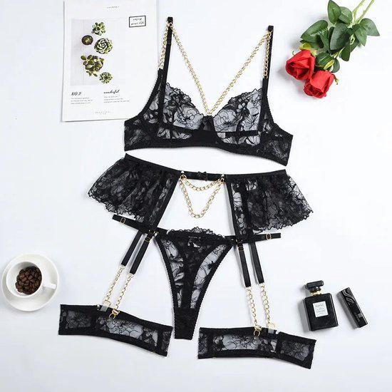 Ondergoed string slip maar S/M nieuw, Kleding | Dames, Ophalen of Verzenden, Zwart, String
