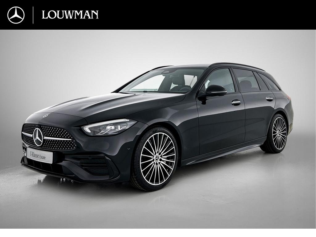 Mercedes-Benz C-Klasse Estate 180 LIMITED AMG Line | Nightpa, Auto's, Automaat, 12 maanden, Zwart, 4 cilinders