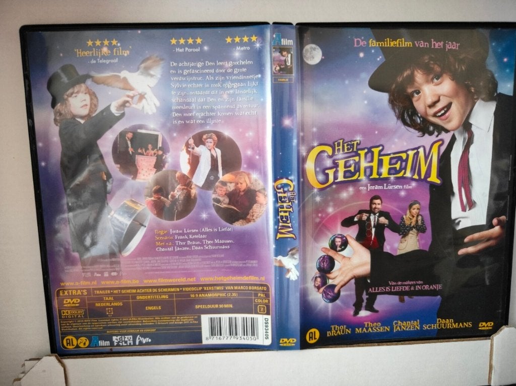 DVD Het Geheim, Alle leeftijden, Zo goed als nieuw, Familie, Film