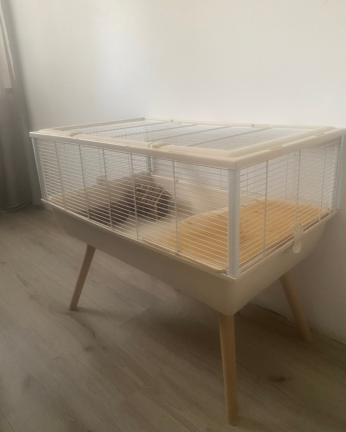 ZOLUX KNAAGDIERKOOI NEO NIGHA BEIGE, Dieren en Toebehoren, Kooi, Zo goed als nieuw, 75 tot 110 cm, Ophalen