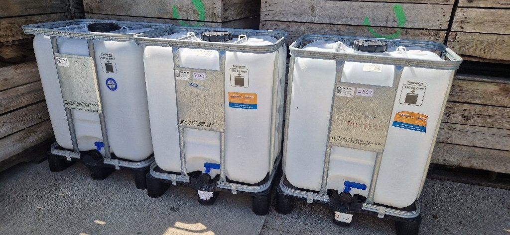 Te koop 5 stuks ibc container 300 liter vaten schoon, Tuin en Terras, Kunststof, Met kraantje, 150 liter of meer, Nieuw