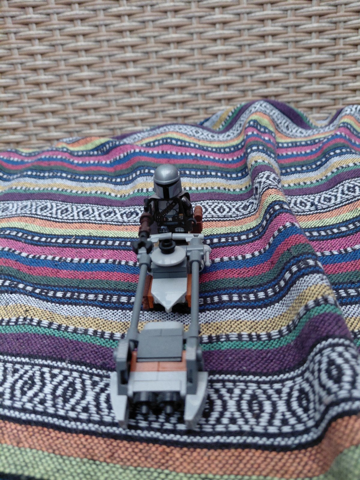 LEGO Star Wars The Mandalorian Speeder met Grogu, Ophalen of Verzenden, Zo goed als nieuw, Overige merken