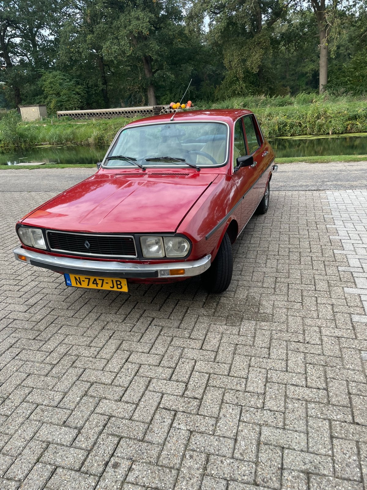 Te koop Renault 12 TS, Auto's, Renault, Particulier, Te koop, Rood