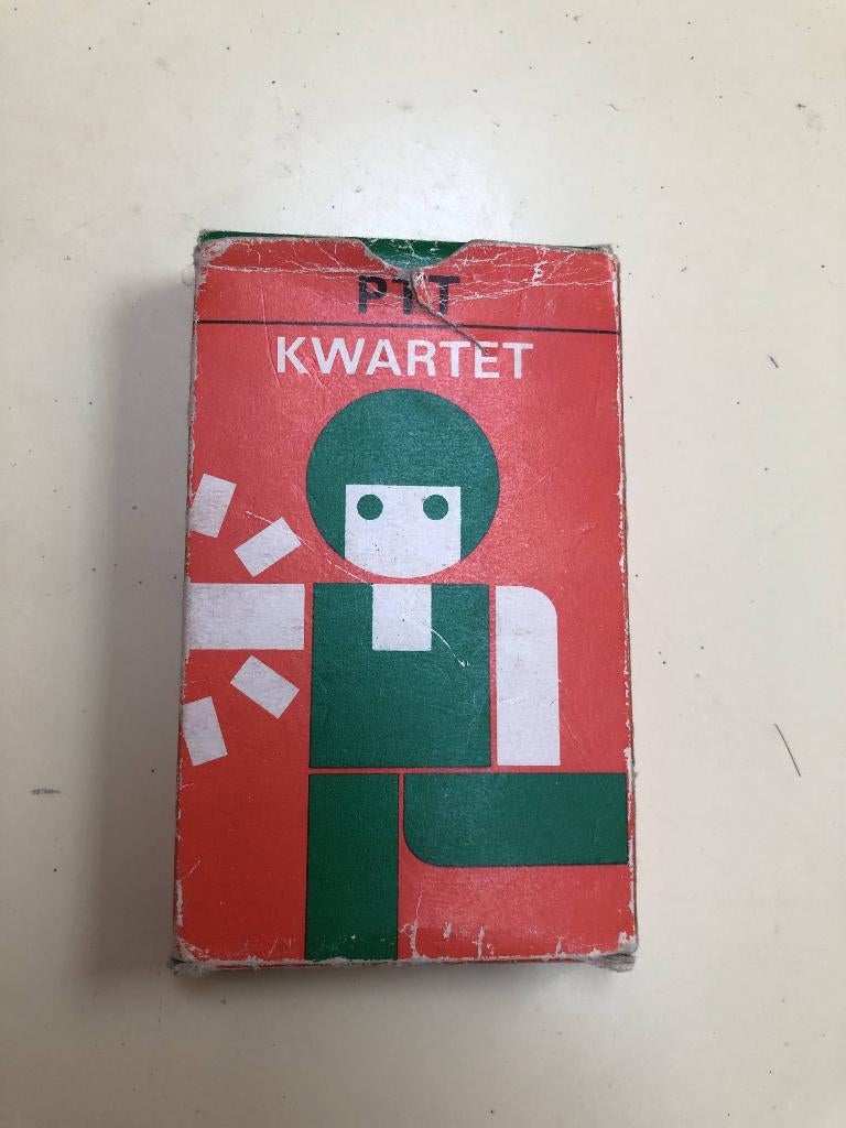 kwartet vintage ptt posterijen, Ophalen of Verzenden, Gebruikt, Kwartet(ten)