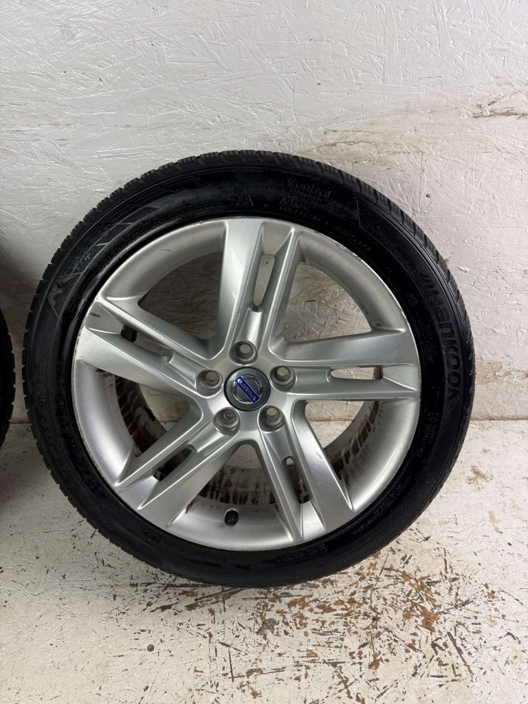 Originele Volvo V60 S60 V70 velgen 17" 5x108 winterset, Niet ingevuld, Gebruikt, Banden en Velgen, Niet ingevuld