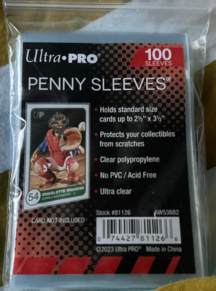 Ultra pro penny sleeves, Ophalen of Verzenden, Nieuw, Sleeves of Kaarthoesjes