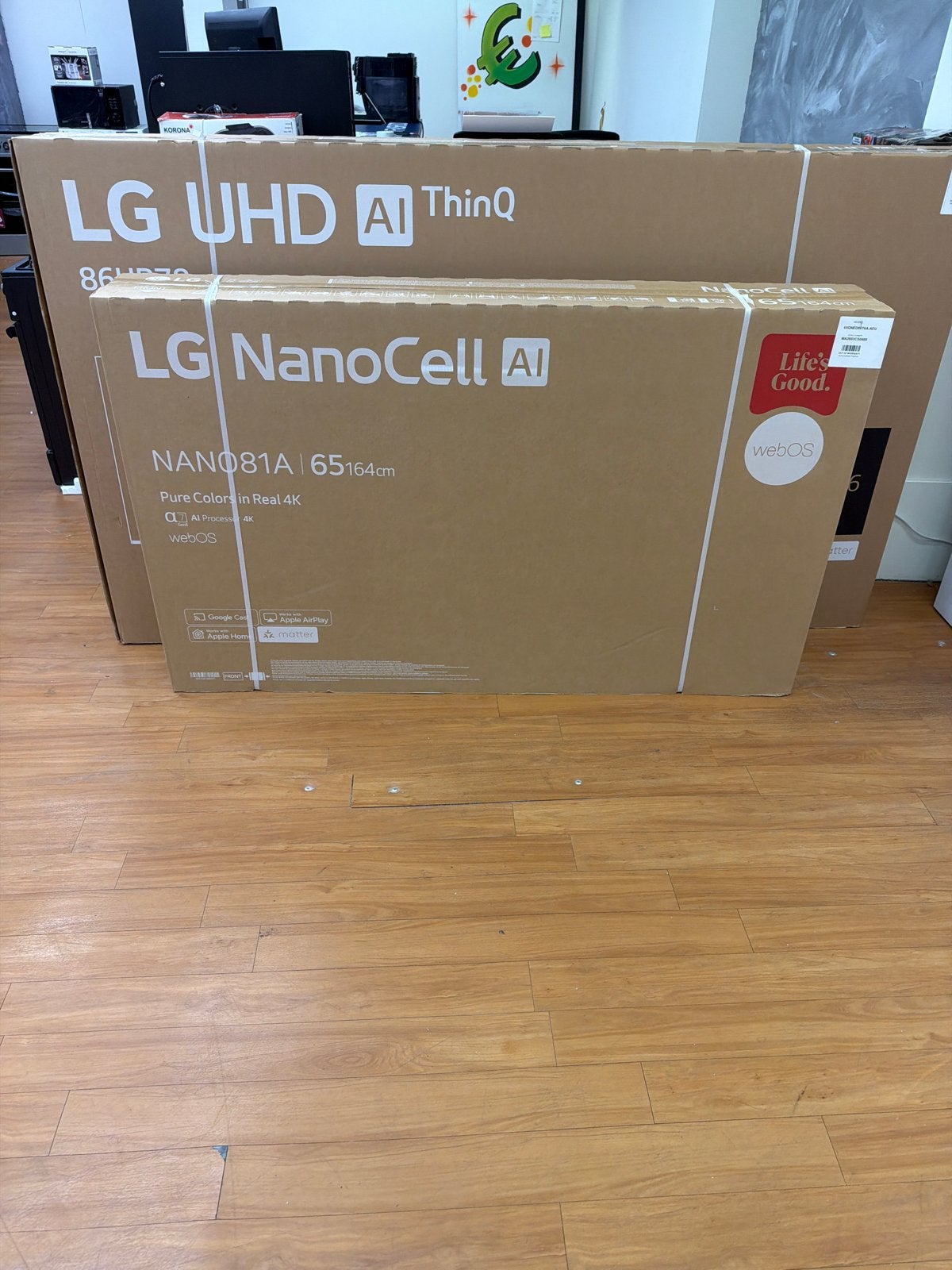 LG NanoCell 65 inch 4K Smart TV (Refurbished), LED, Verzenden, ., Nieuw
