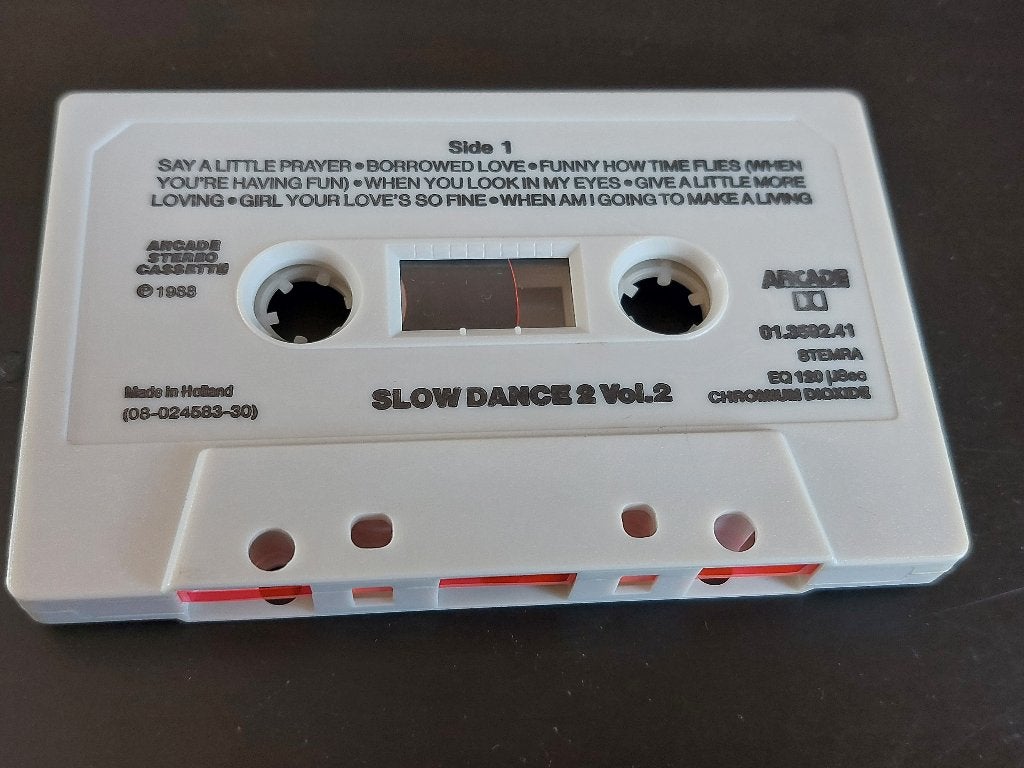 SLOW DANCE VOLUME 2 (MC), Ophalen of Verzenden, Zo goed als nieuw, Origineel, Met bewaardoos, rek of koffer