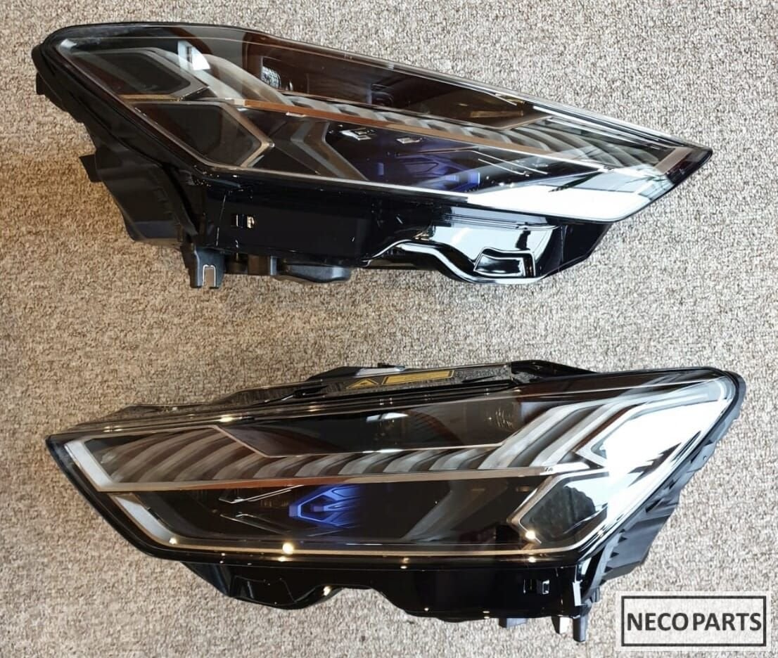 AUDI A6 C8 RS6 RS7 LASER LED KOPLAMPEN ORIGINEEL, Auto-onderdelen, Gebruikt, -, -, -