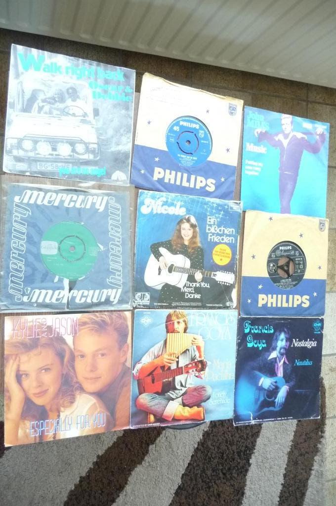108 singles 72 engels/buitenlands en 36nederlandstalig eigen, Gebruikt, Verzenden, 7 inch, Single