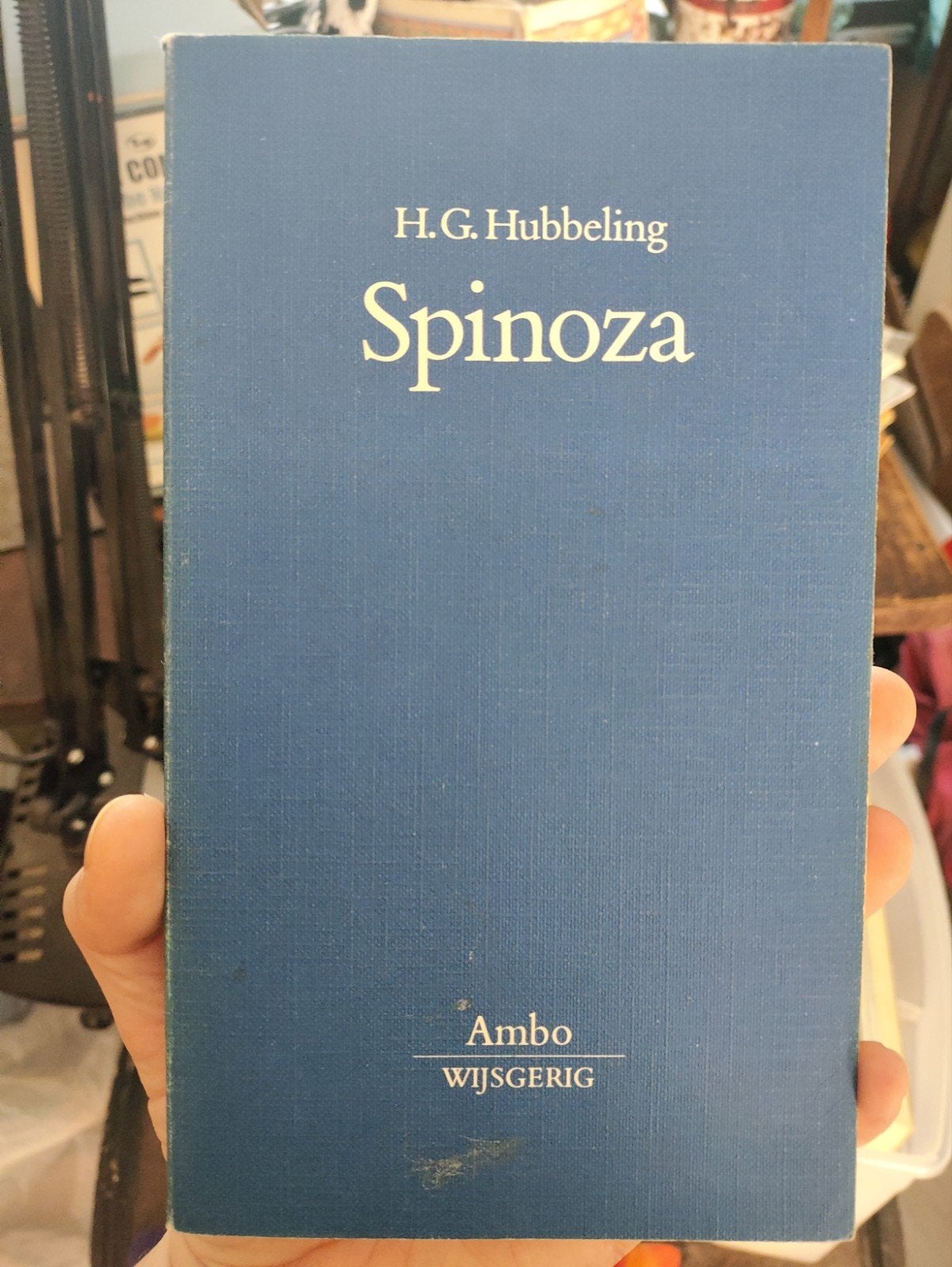 Spinoza - H.G. Hubbeling (Ambo Wijsgerig), Ophalen of Verzenden, Gelezen, Wijsbegeerte of Ethiek, H.G. Hubbeling