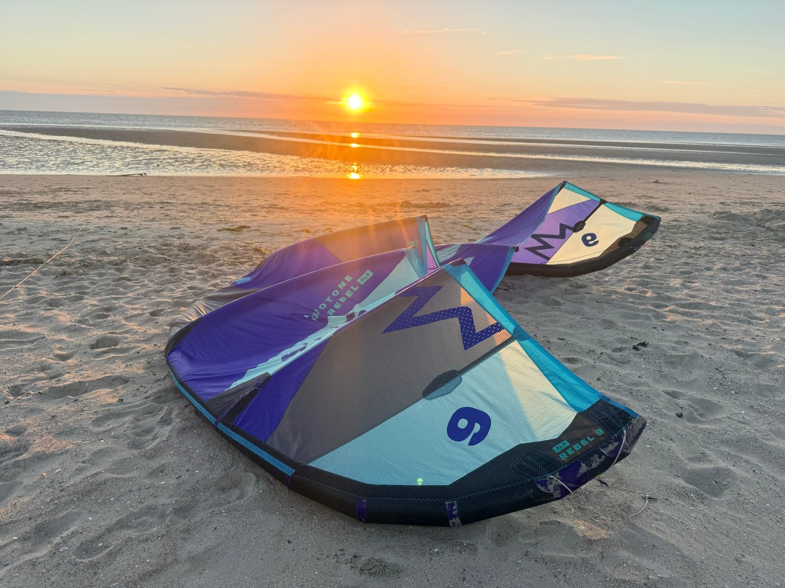 Duotone Rebel SLS 9m kite met Click Bar 2024, Watersport en Boten, Ophalen, Kitesurf-set, 9 m², Geen board