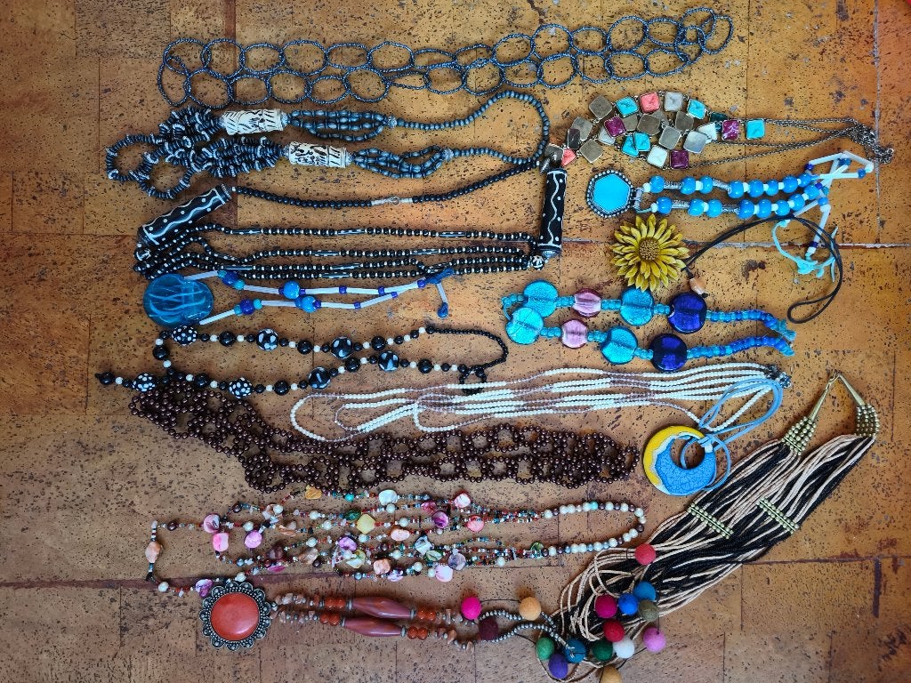 Diverse sieraden, Sieraden, Tassen en Uiterlijk, Ophalen, Zo goed als nieuw, Overige kleuren, Overige materialen