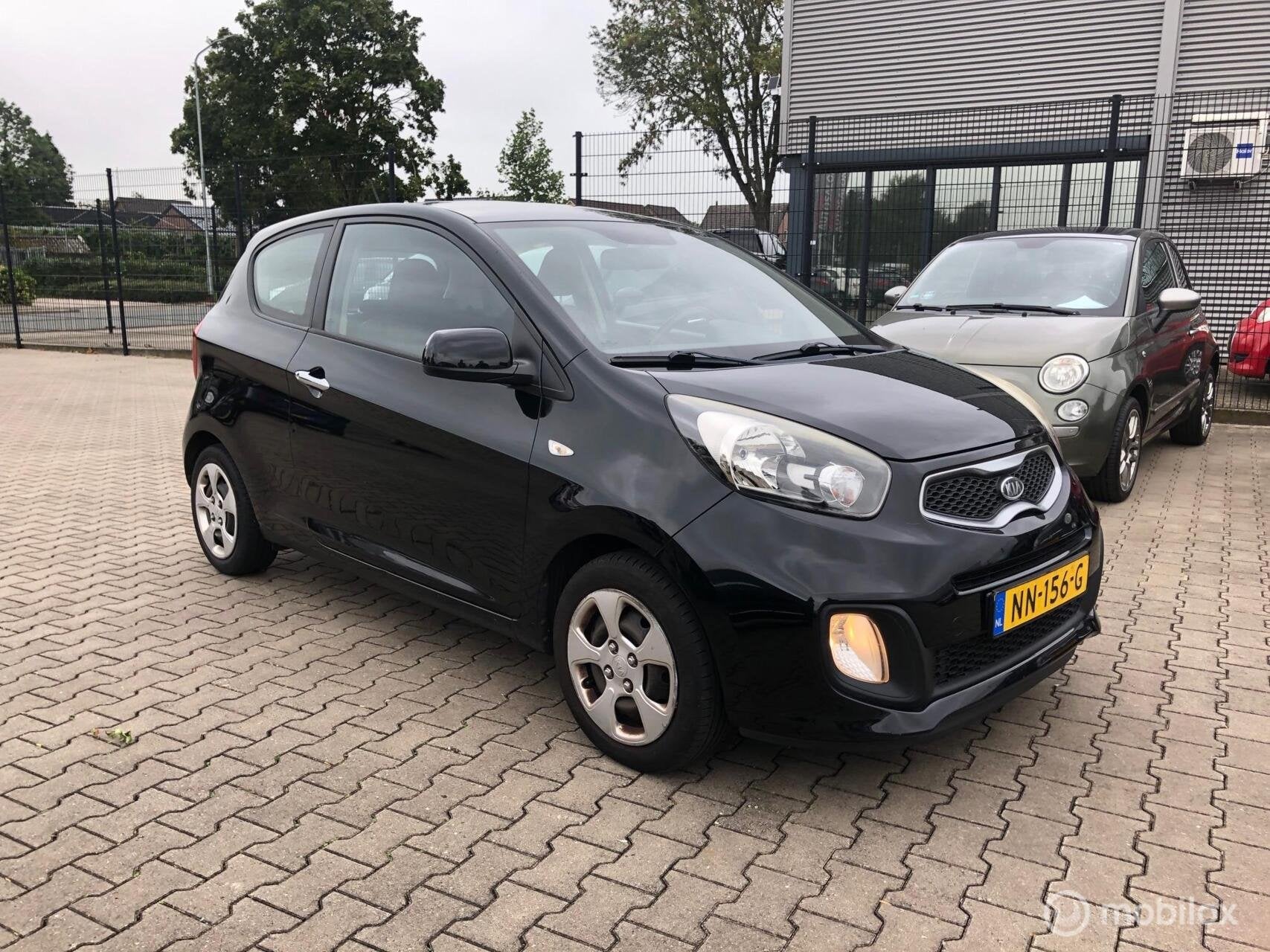 Kia Picanto 1.0 CVVT 3DRS ELL PAKK AIRCO, Auto's, Voorwielaandrijving, Euro 5, Stof, Gebruikt