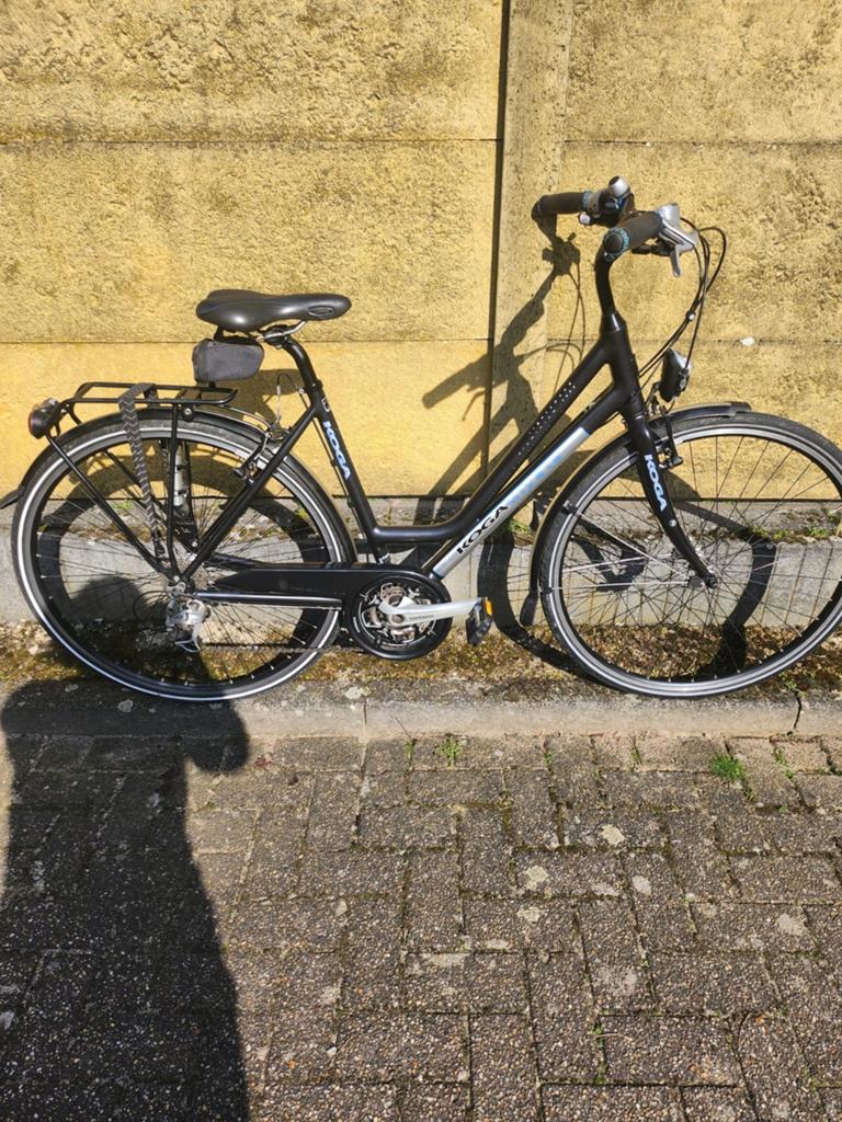 Koga Miyata lightspeed Framemaat 50cm 3x9 versn. Shimano LX, 28 inch, Velgrem, 47 tot 50 cm, Ophalen of Verzenden