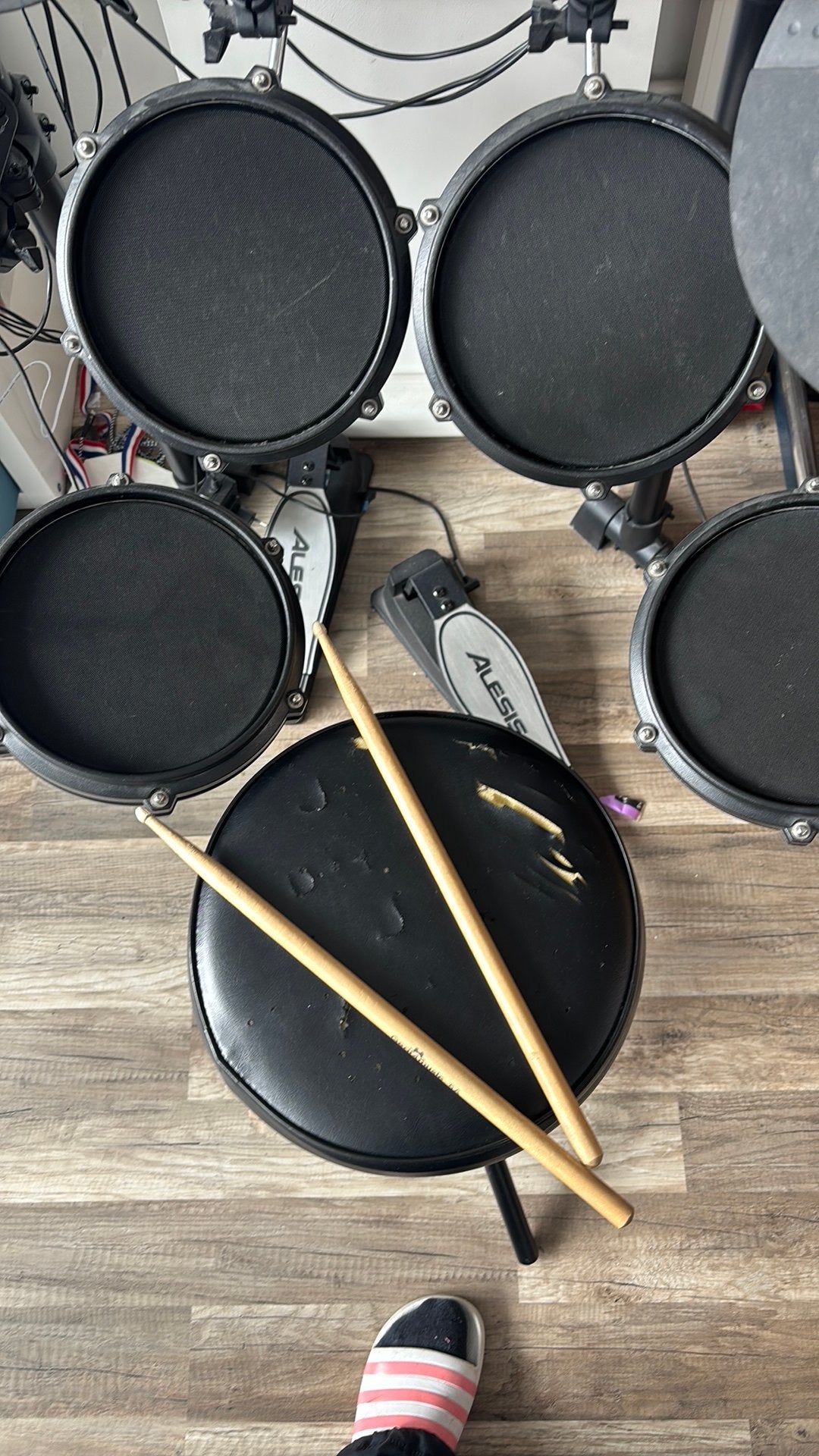 Elektrisch drumstel, Muziek en Instrumenten, Ophalen, Zo goed als nieuw, Overige merken
