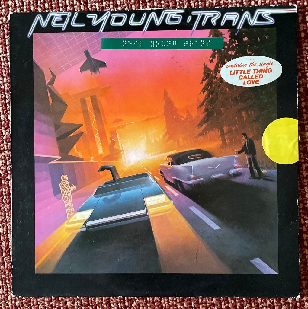 Neil Young – Trans, Cd's en Dvd's, Vinyl | Rock, LP, Gebruikt, Ophalen of Verzenden, Classic Rock