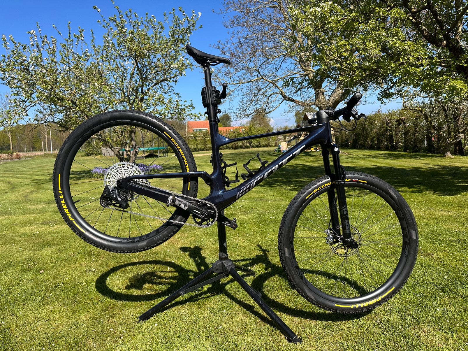 Scott spark rc comp blue, Fietsen en Brommers, Fietsen | Mountainbikes en ATB, Fully, Ophalen of Verzenden, Zo goed als nieuw