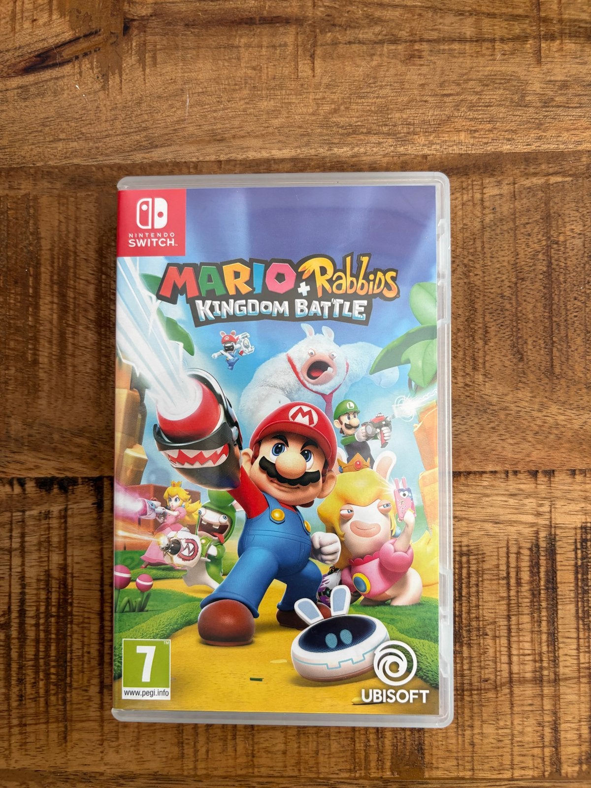 Mario + Rabbids Kingdom Battle - Nintendo Switch, Met games, Met 2 controllers, Ophalen of Verzenden, Zo goed als nieuw