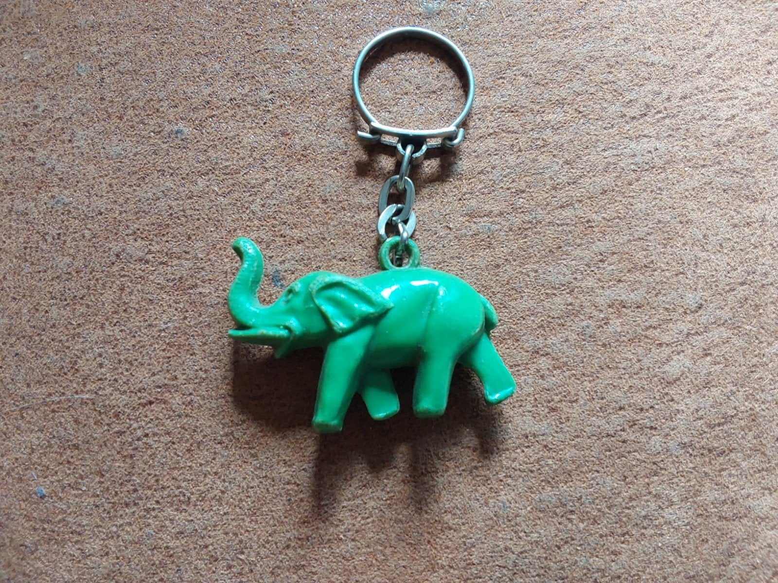 vintage sleutelhanger olifant, Ophalen of Verzenden, Zo goed als nieuw