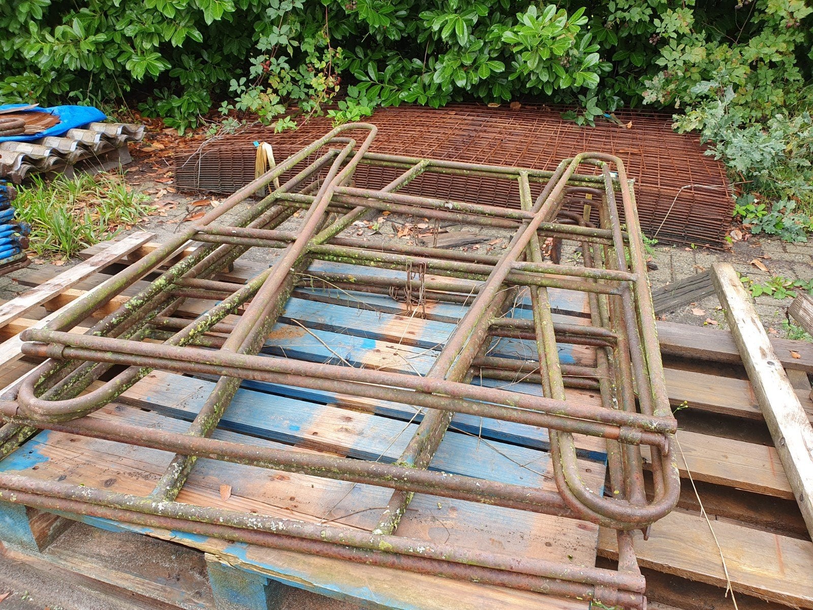 4 stuks metselschraag 150 hoog gebruikt klapschraag, Ophalen, Gebruikt