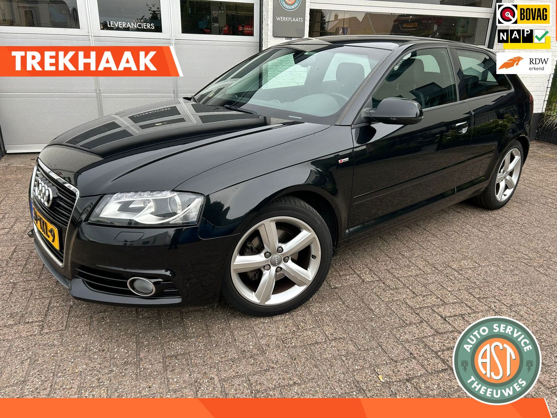 Audi A3 1.4 TFSI Ambition Pro Line S NAVI|NAP|TREKHAAK, Voorwielaandrijving, Euro 5, 125 pk, Gebruikt